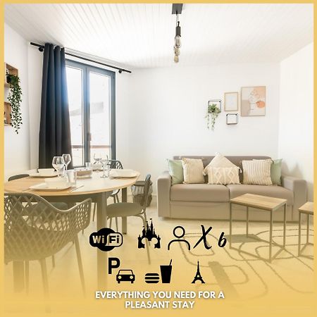 Le 27 - Appartement Cosy - Disney 15Min クレシー・ラ・シャペル エクステリア 写真